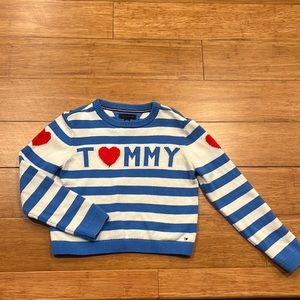 Striped Tommy Hilfiger Sweater for girls SIZE M = 8